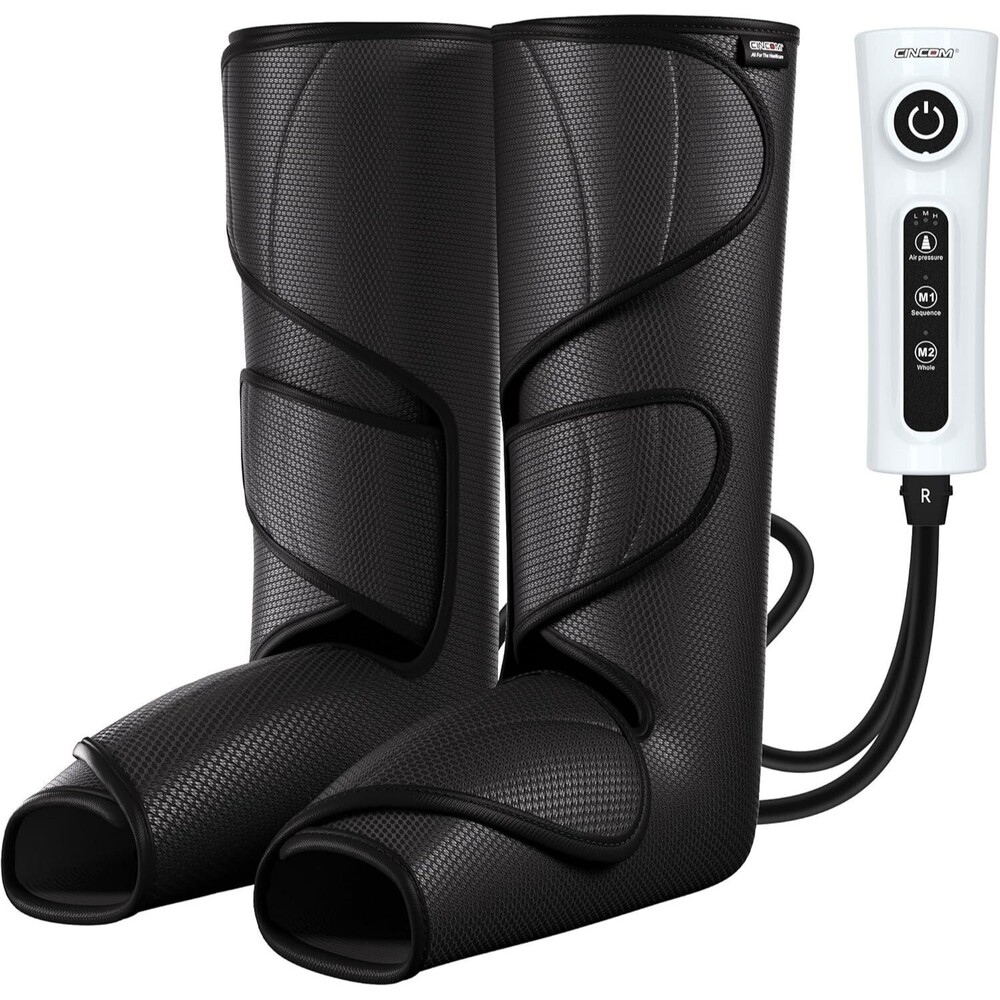 Cincom Leg MassagerFor Circulation & Pain Relief,Air Compression Massage CM-018A